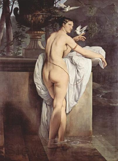 Francesco Hayez The Ballerina Carlotta Chabert as Venus Spain oil painting art
